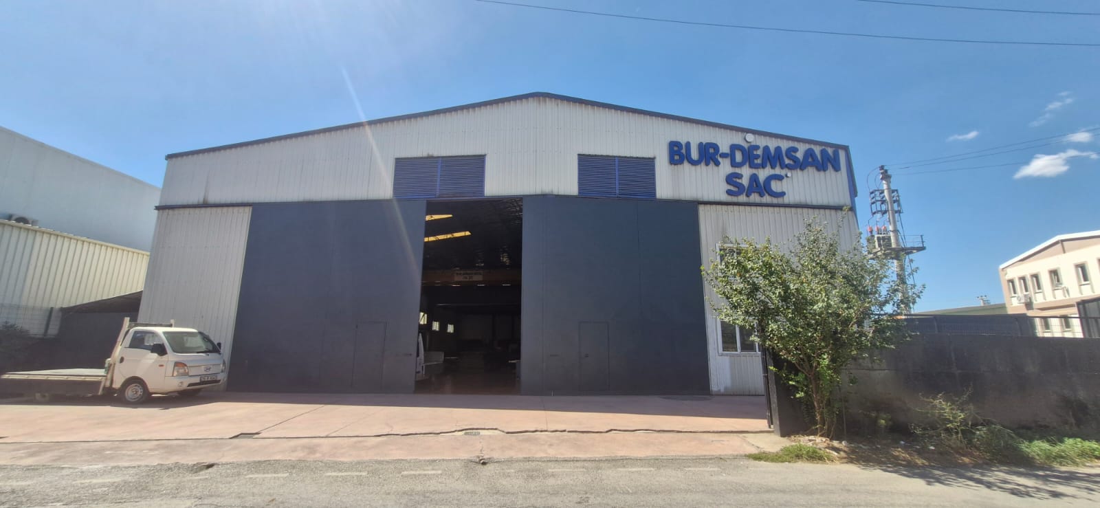 Bursa Çalı'daki Bur-Demsan Metal üretim tesisi